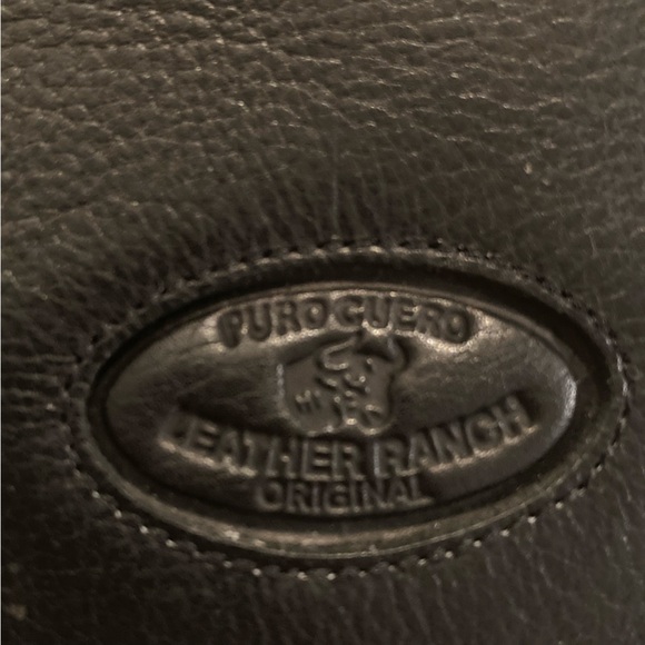 Vintage Puro Cuero authentic leather crossbody purse - Picture 2 of 14